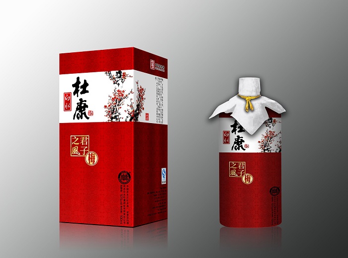 杜康酒盒包装设计升级，这样的包装看到就想买