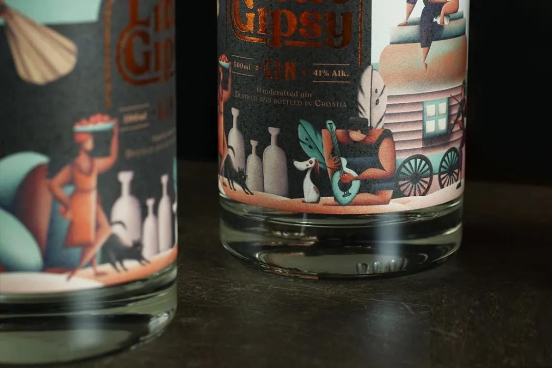 杜松子酒创意包装设计